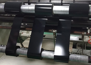 Black PET Polyester Film Roll , PET Thin Film On Both Sides With Good Shading Effect