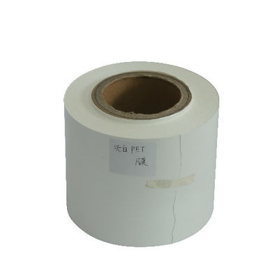 SVHC 0.35mm Thickness 20mic White Opaque Polyester Film For Label