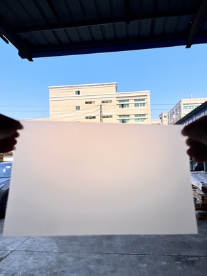 Transparent Polyester Matte PET Film Sheet Light Resistance Good 50m