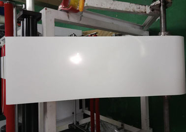 Milky White PET Film Strong Light Resistance Low Transmittance For Offset Printing