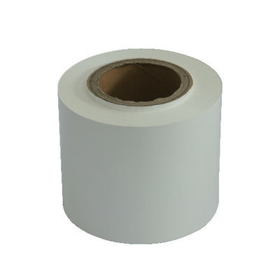 SVHC 0.35mm Thickness 20mic White Opaque Polyester Film For Label