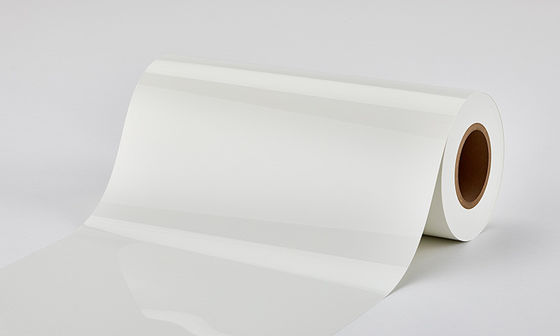 Wood Banding PET Hot Melt Adhesive Film Roll 0.12mm Soft Translucent