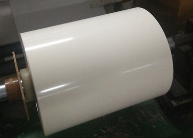 PET Light Diffuser Film Rolls , Laminating / Rubberizing White Matte Film