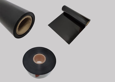 Single Sided Black Polyester Film High Rigidity Thickness 25um Low Water Absorption