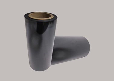 Single Sided Black Polyester Film High Rigidity Thickness 25um Low Water Absorption