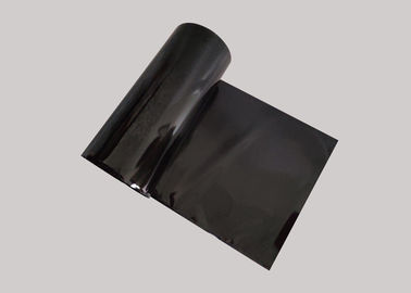 Halogen Free Black PET Film Halogen Free Sign Printing Black Soft Hardness